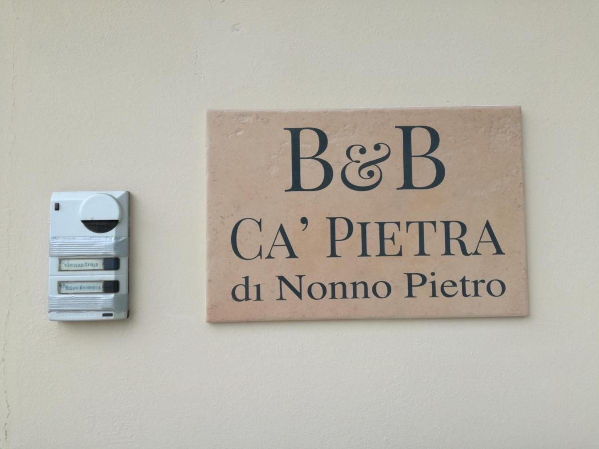 가바르도 Ca' Pietra Di Nonno Pietro B&B 외부 사진